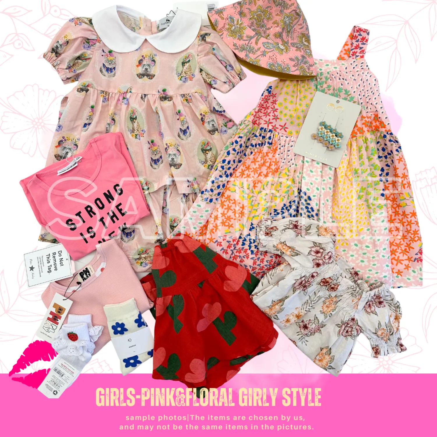 Multi Brands Face Masks>5 Spring/Summer Pieces Girls Mystery Box/Bag - Final Sale