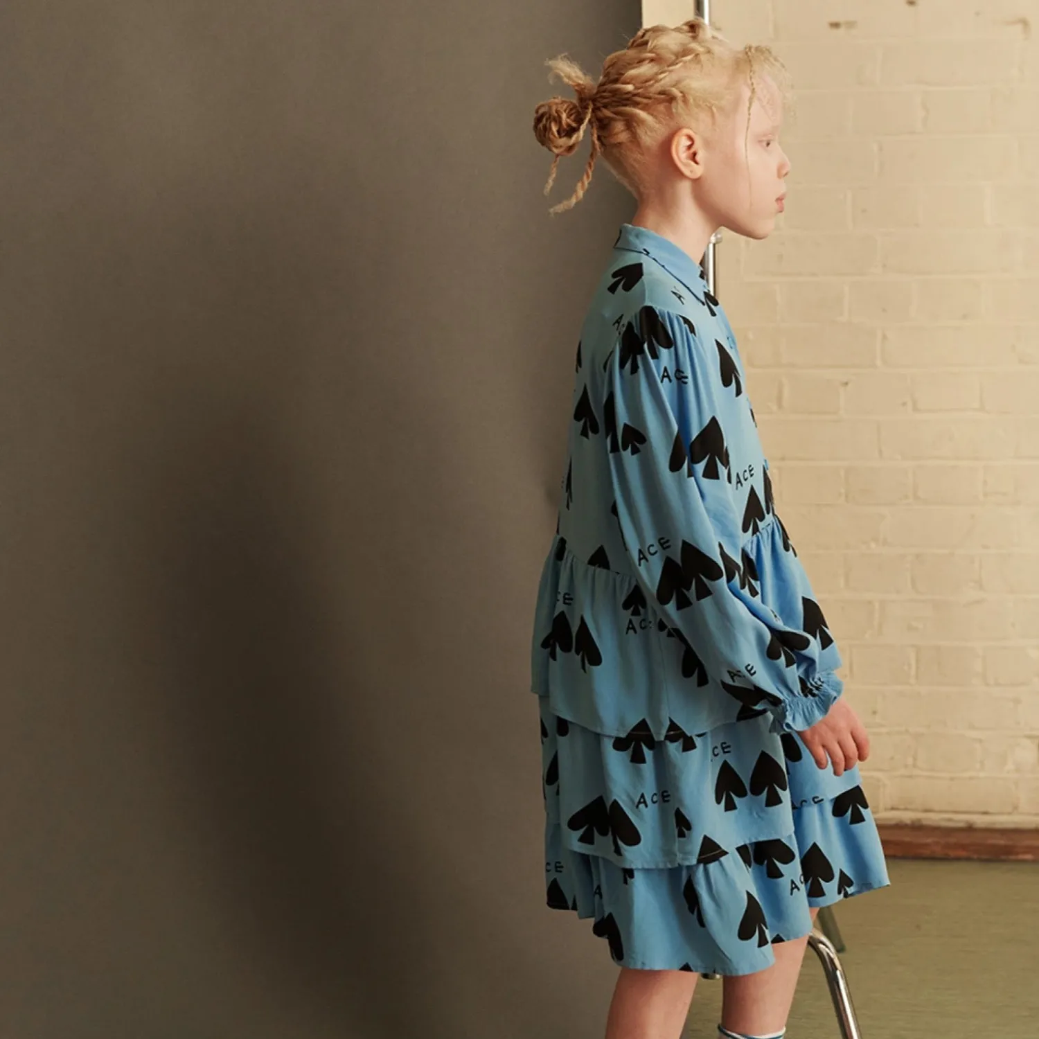 Beau Loves Overalls & Jumpsuits> Blue Ace Trio Tiered Dress