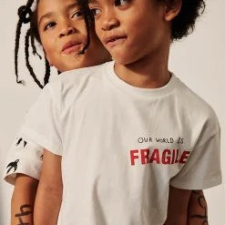 Beau Loves Long Sleeve T Shirts> Natural Our World Is Fragile T- Shirt