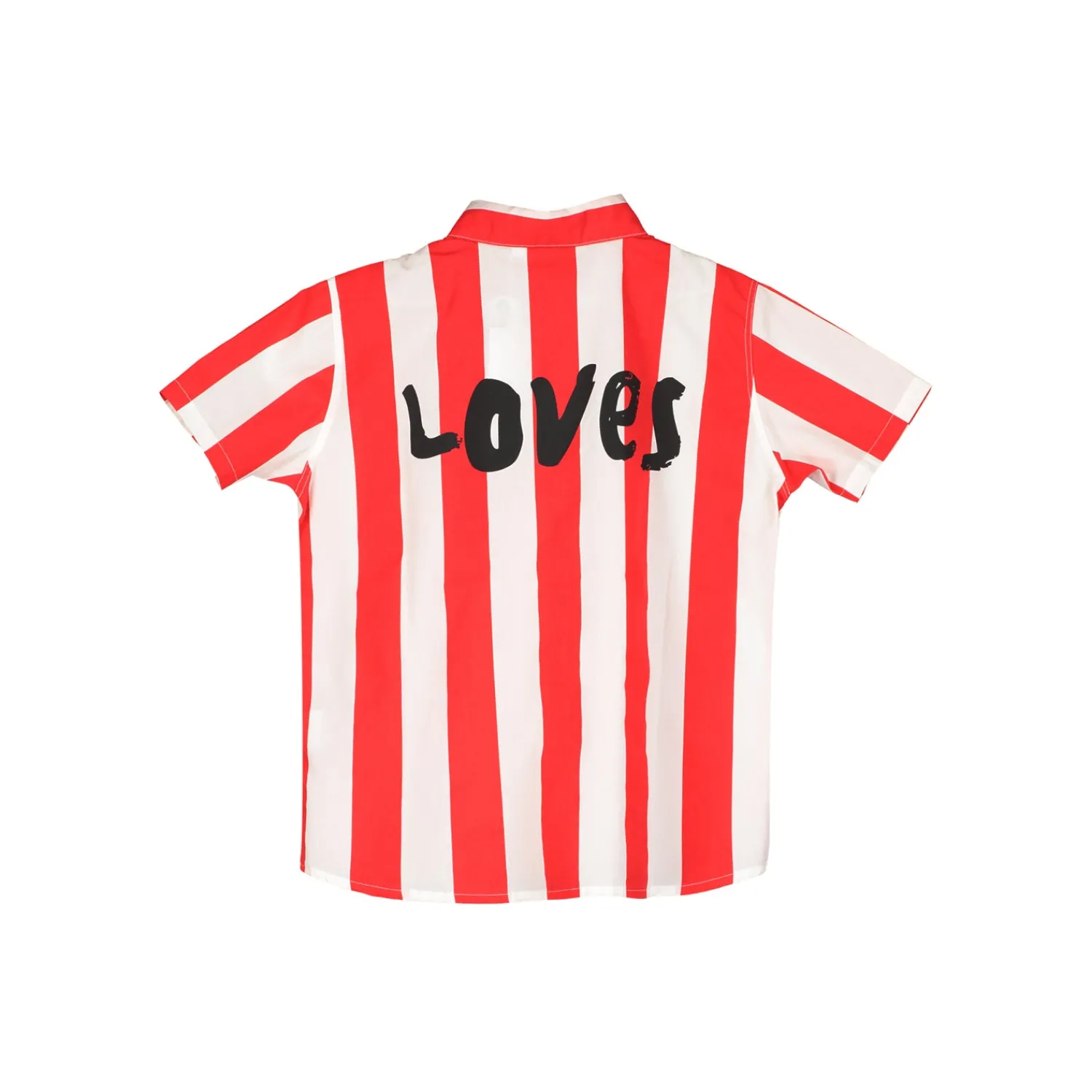 Beau Loves Shirts> Short Sleeve Shirt Loves Red