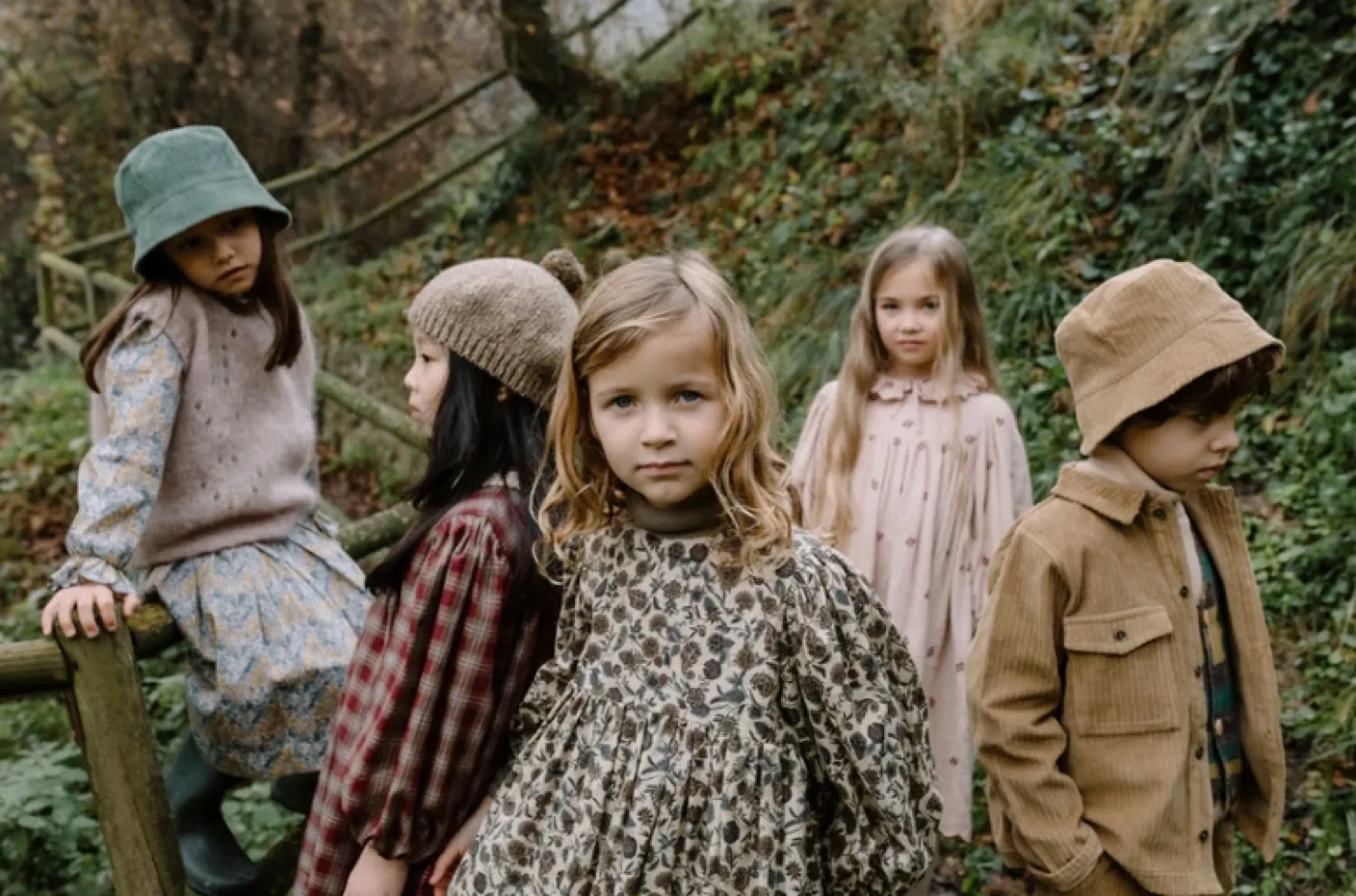 Bebe Organic Overalls & Jumpsuits> Amelia Dress Vintage Flowers