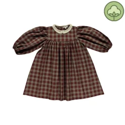 Bebe Organic Overalls & Jumpsuits> Eleanor Dress Vintage Checks