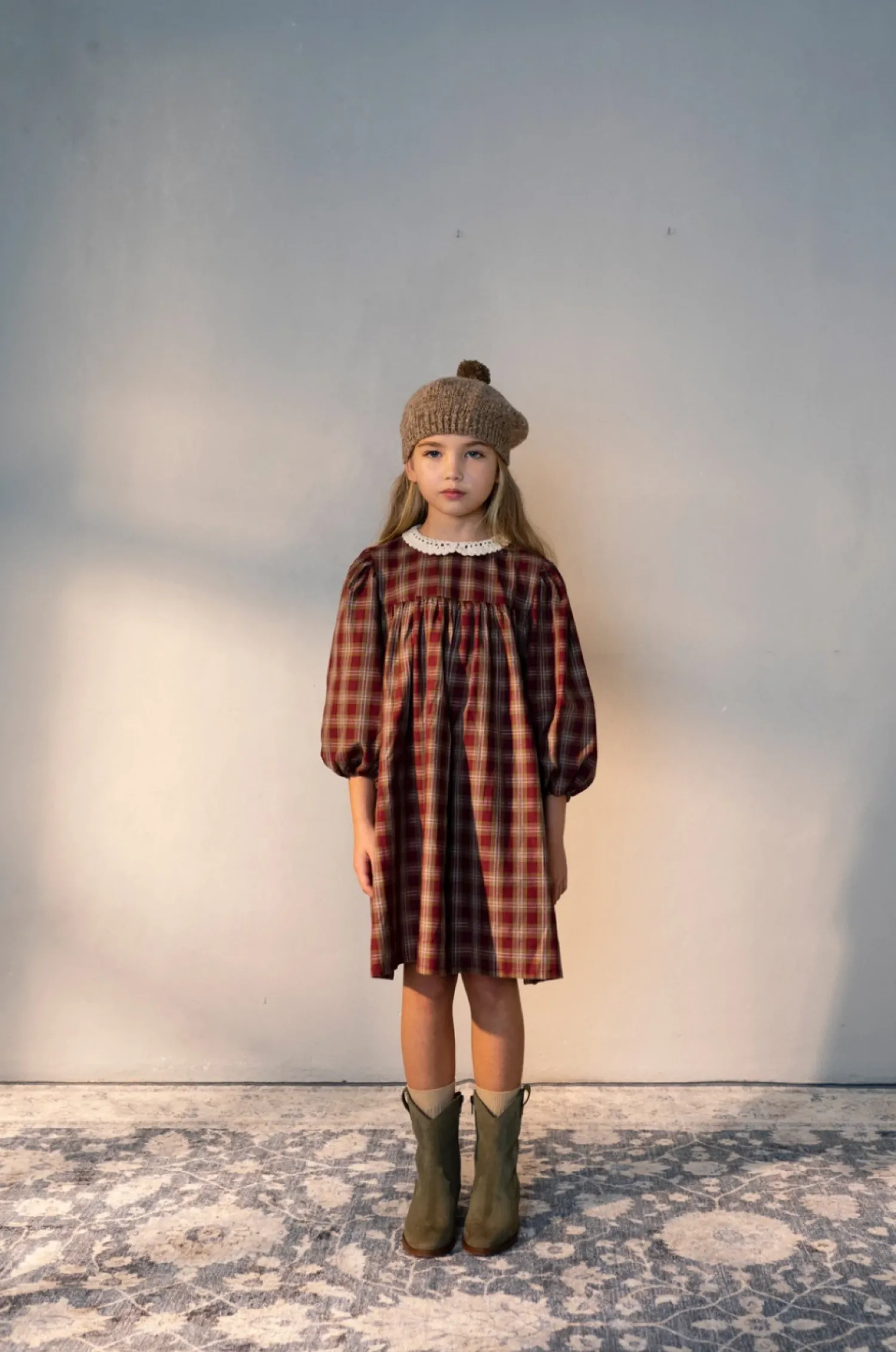 Bebe Organic Overalls & Jumpsuits> Eleanor Dress Vintage Checks