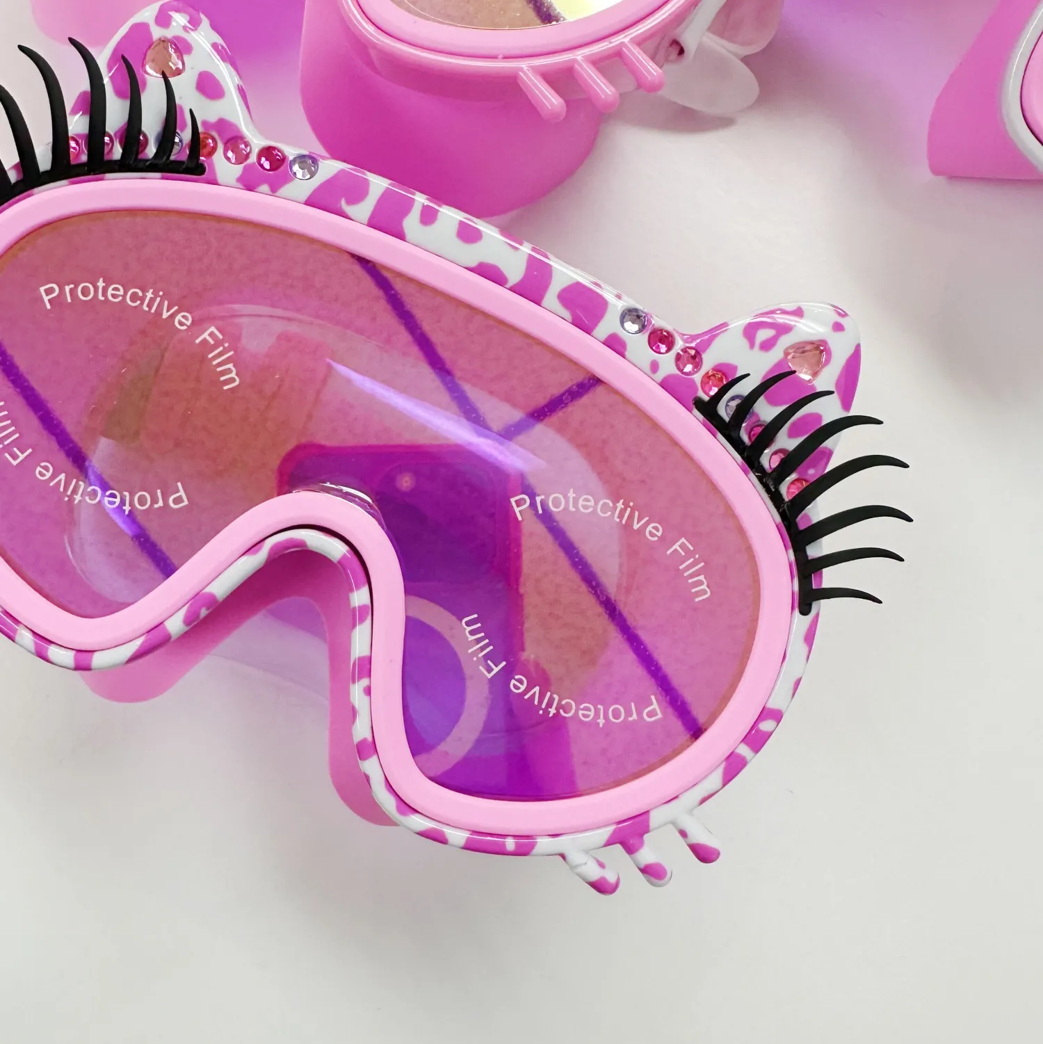 Bling2o Face Masks> Copy Cat Pink Meow Swim Mask
