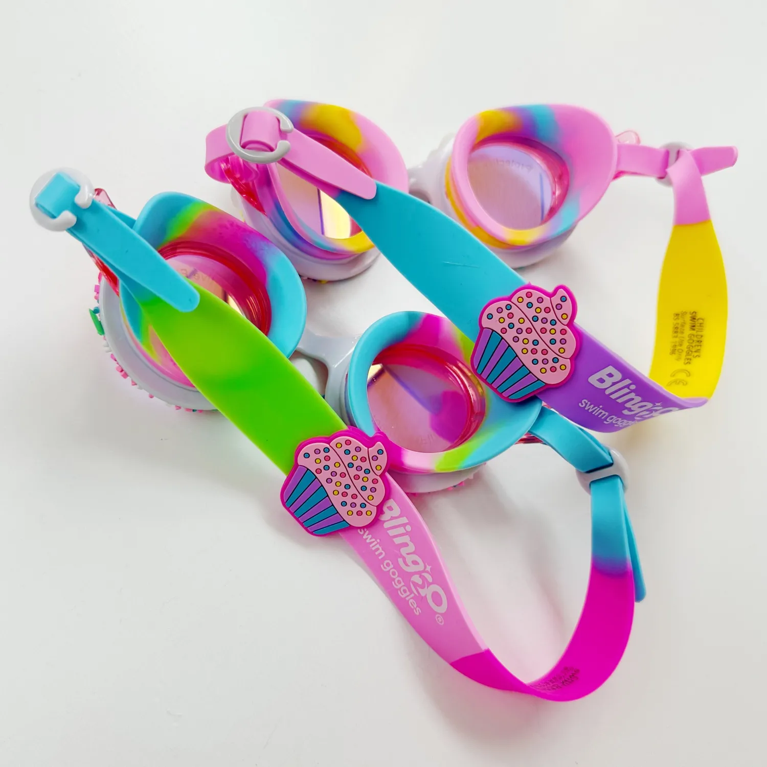 Bling2o Face Masks> Pink Sugar Bake Off Swim Goggles