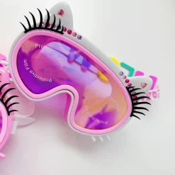 Bling2o Face Masks> Purr Persian White Clawdia Swim Mask