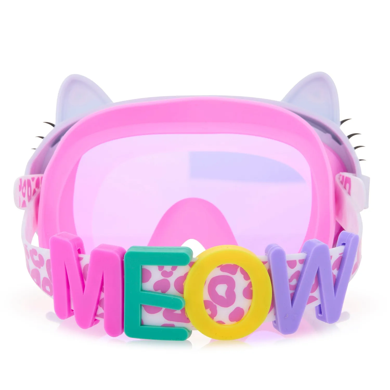 Bling2o Face Masks> Purr Persian White Clawdia Swim Mask