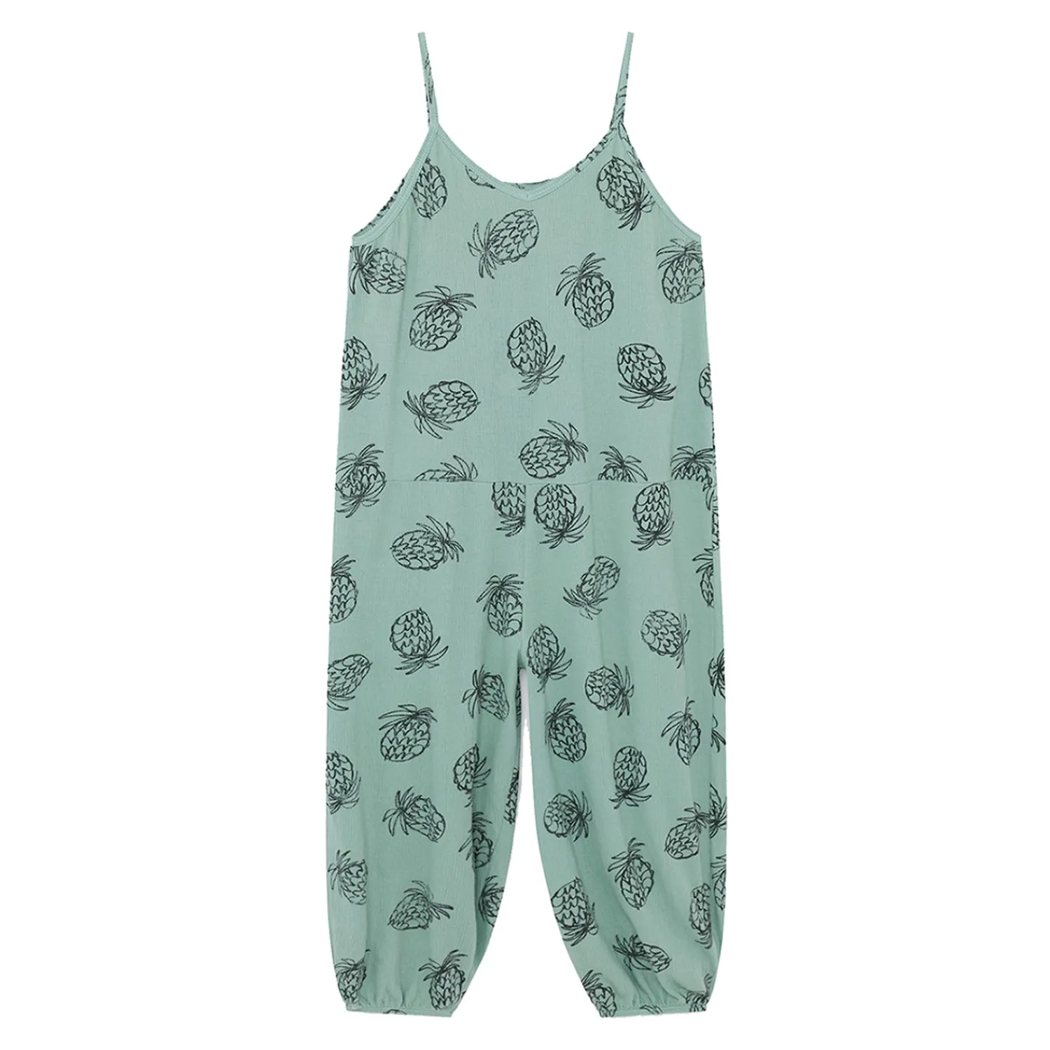 Bobo Choses Sweatshirts> All Over Pineapple Jersey Overall