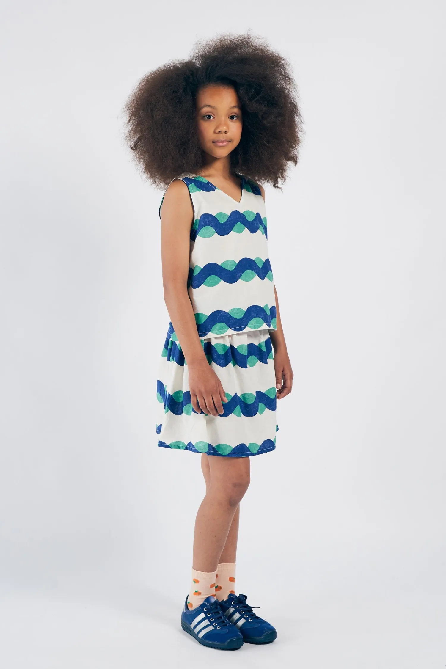 Bobo Choses Dresses> All Over Sea Flared Skirt