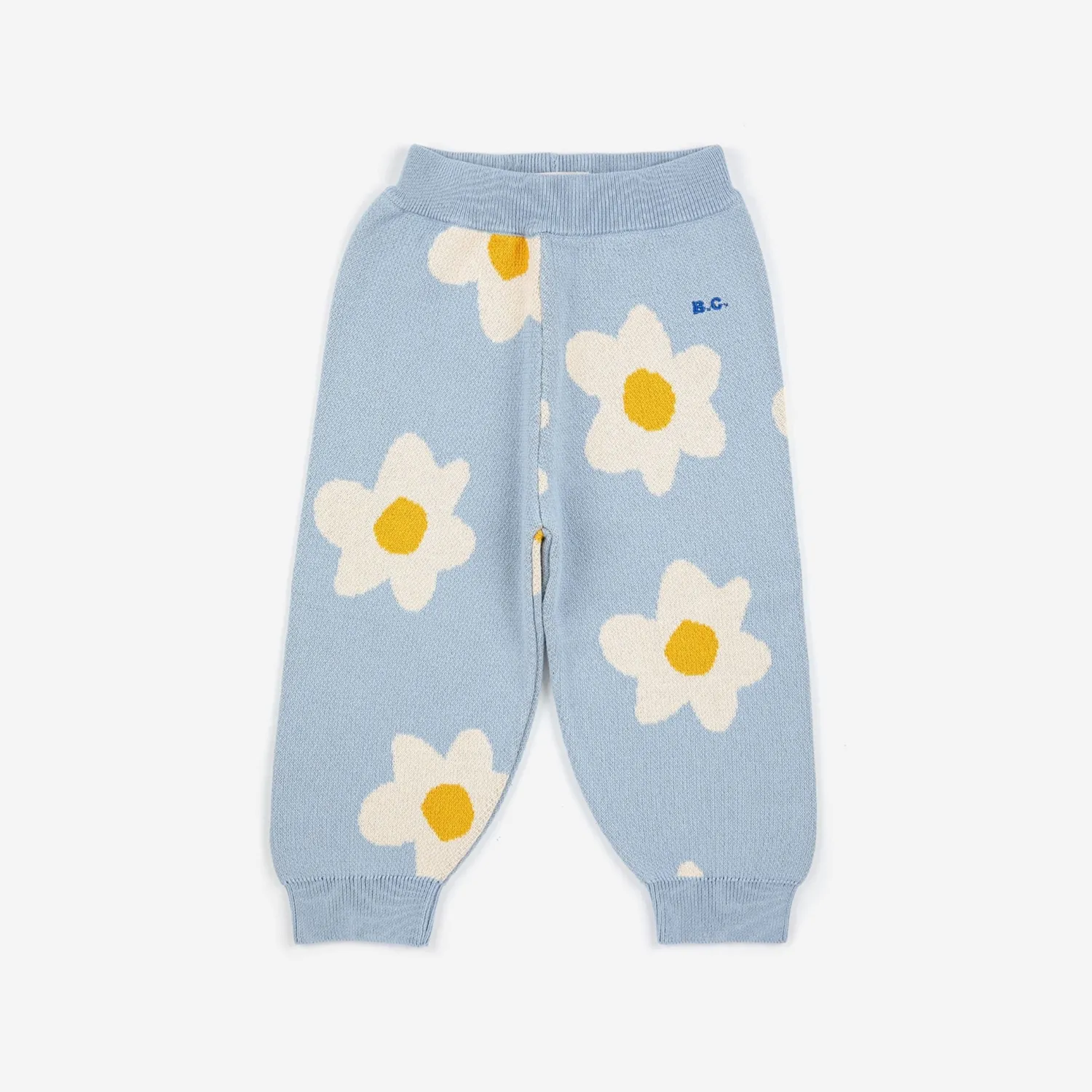 Bobo Choses Pants> Baby Big Flower All Over Knitted Pants