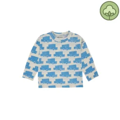 Bobo Choses Long Sleeve T Shirts> Baby Cars All Over Long Sleeve T Shirt