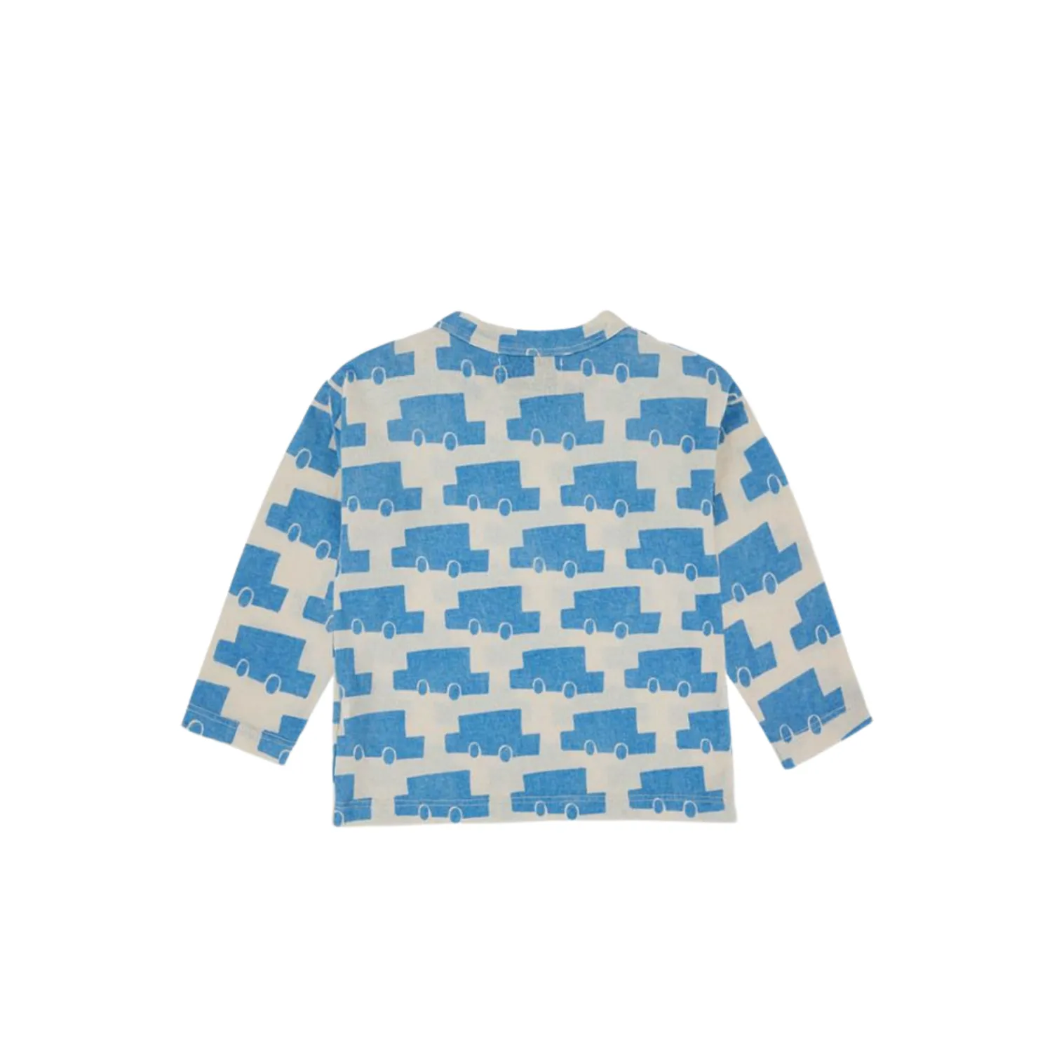 Bobo Choses Long Sleeve T Shirts> Baby Cars All Over Long Sleeve T Shirt