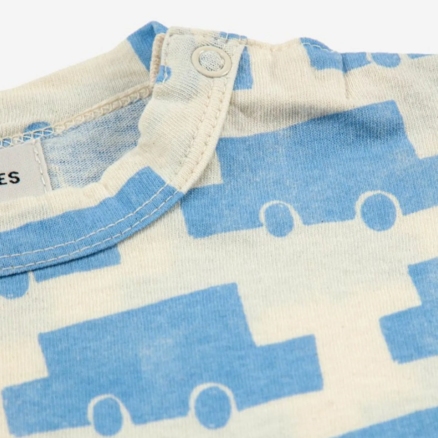Bobo Choses Long Sleeve T Shirts> Baby Cars All Over Long Sleeve T Shirt