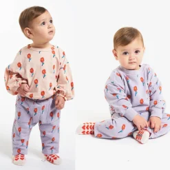Bobo Choses Pants> Baby Flowers All Over Jogging Pants