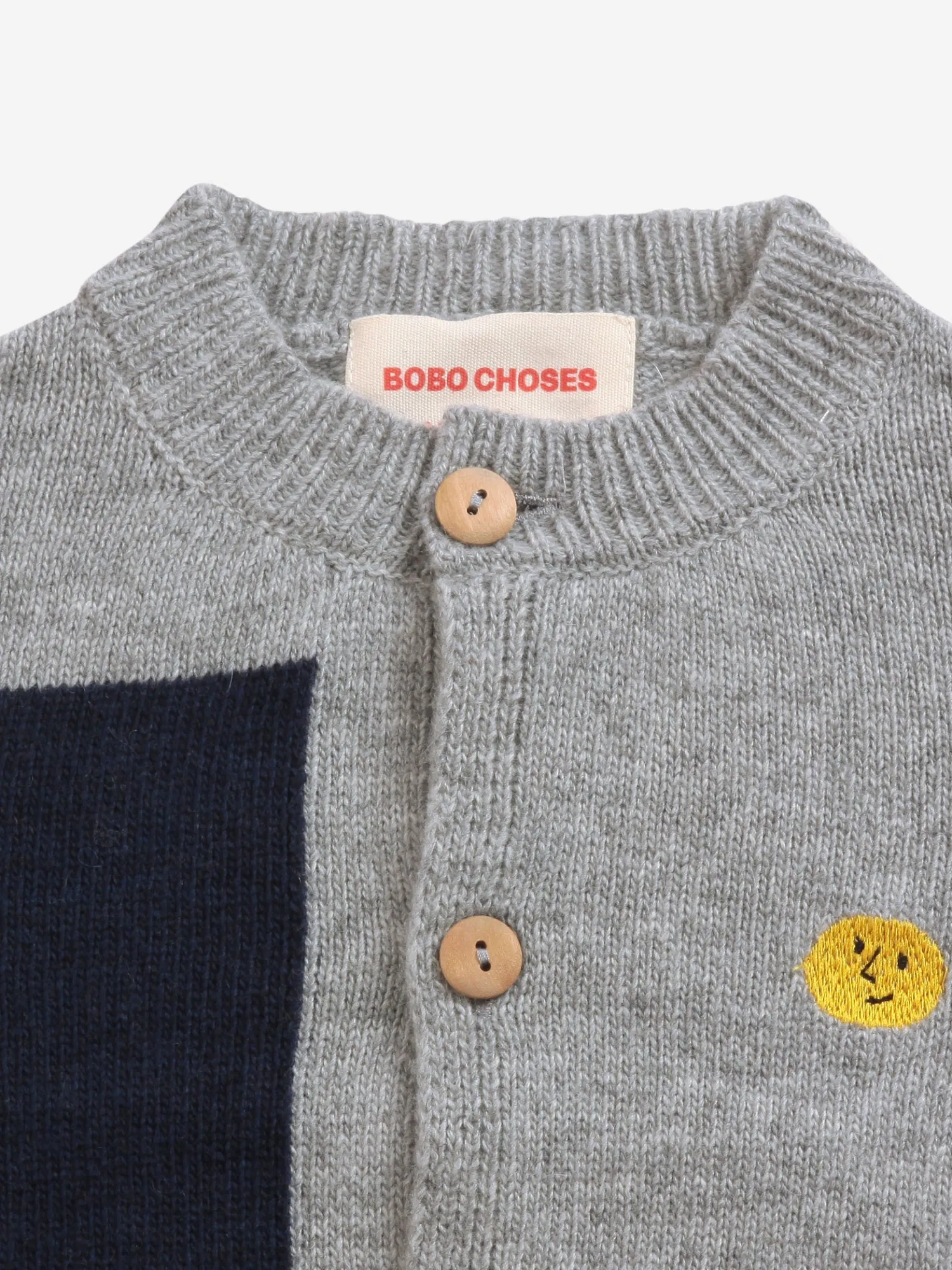 Bobo Choses Cardigans> Baby Geometric Knitted Cardigan