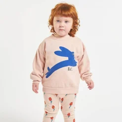 Bobo Choses Sweatshirts> Baby Jumping Hare Sweatshirt