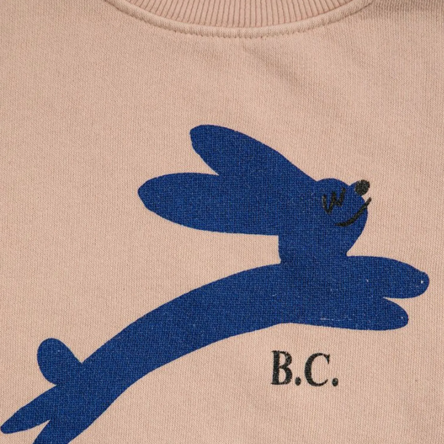 Bobo Choses Sweatshirts> Baby Jumping Hare Sweatshirt