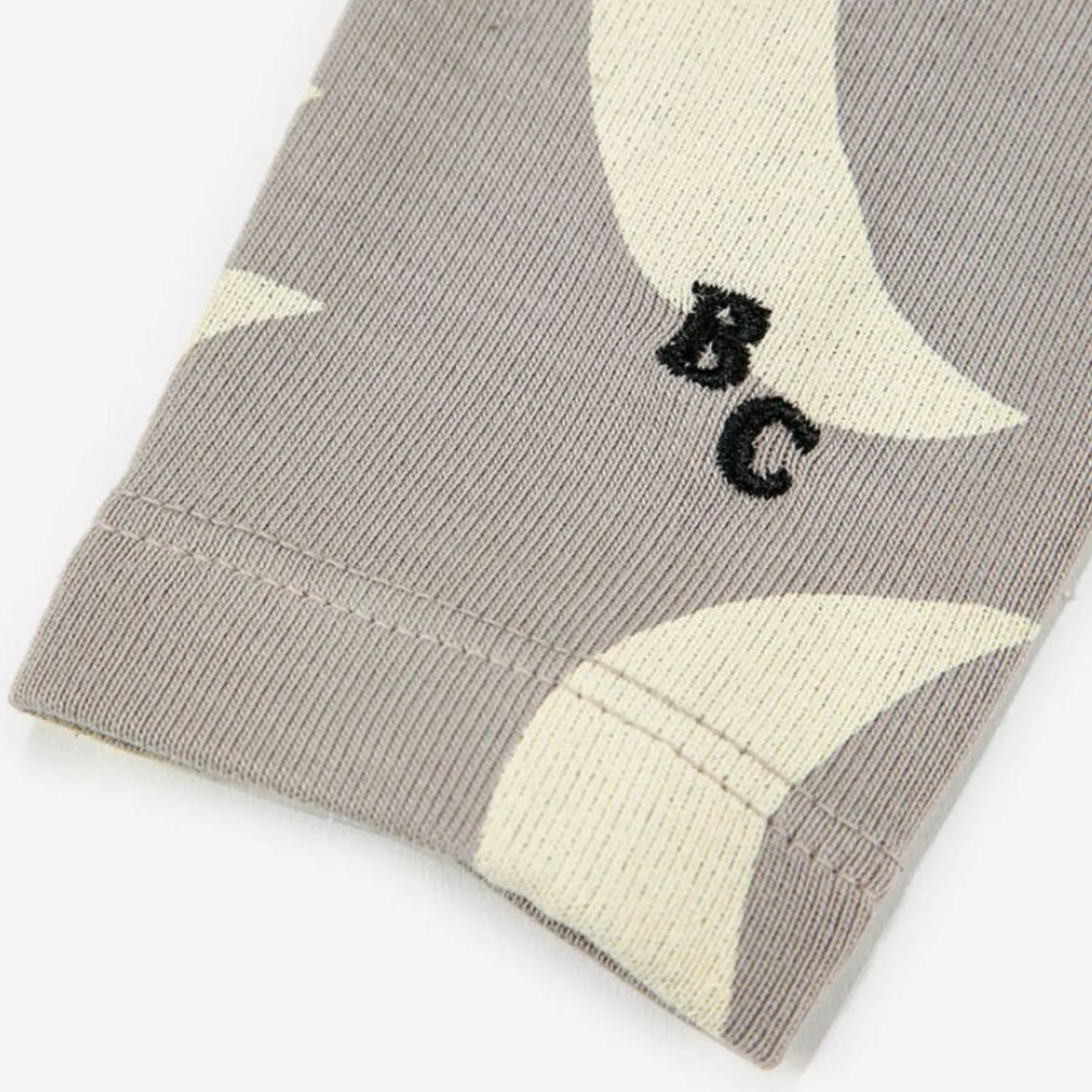 Bobo Choses Onesies> Baby Moon All Over Long Sleeve Body