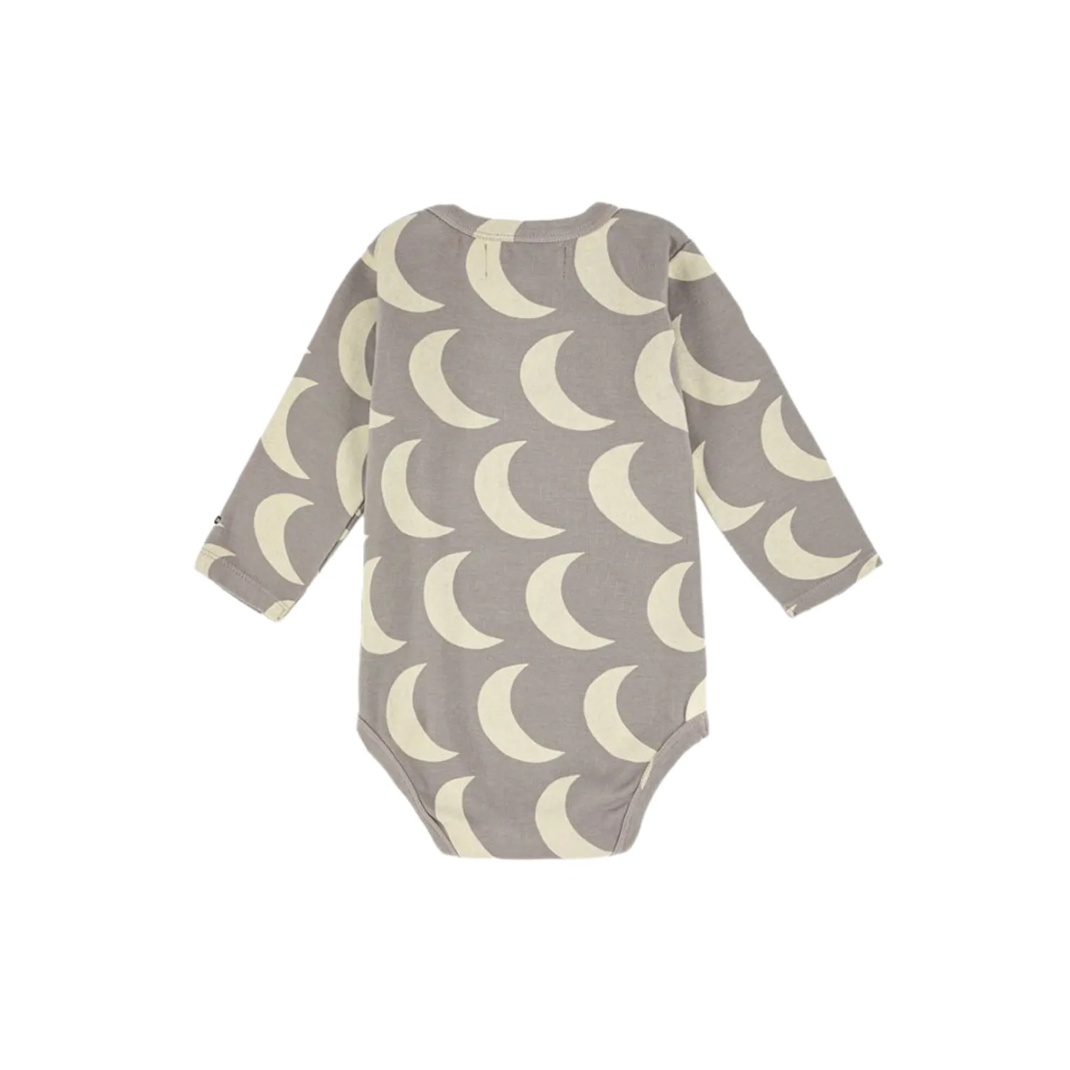 Bobo Choses Onesies> Baby Moon All Over Long Sleeve Body