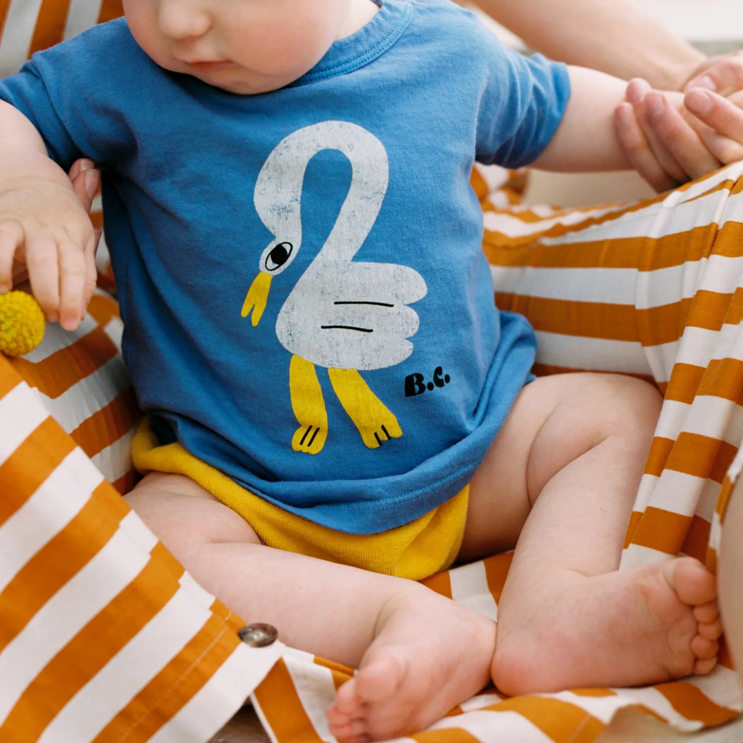 Bobo Choses T Shirts> Baby Pelican T Shirt
