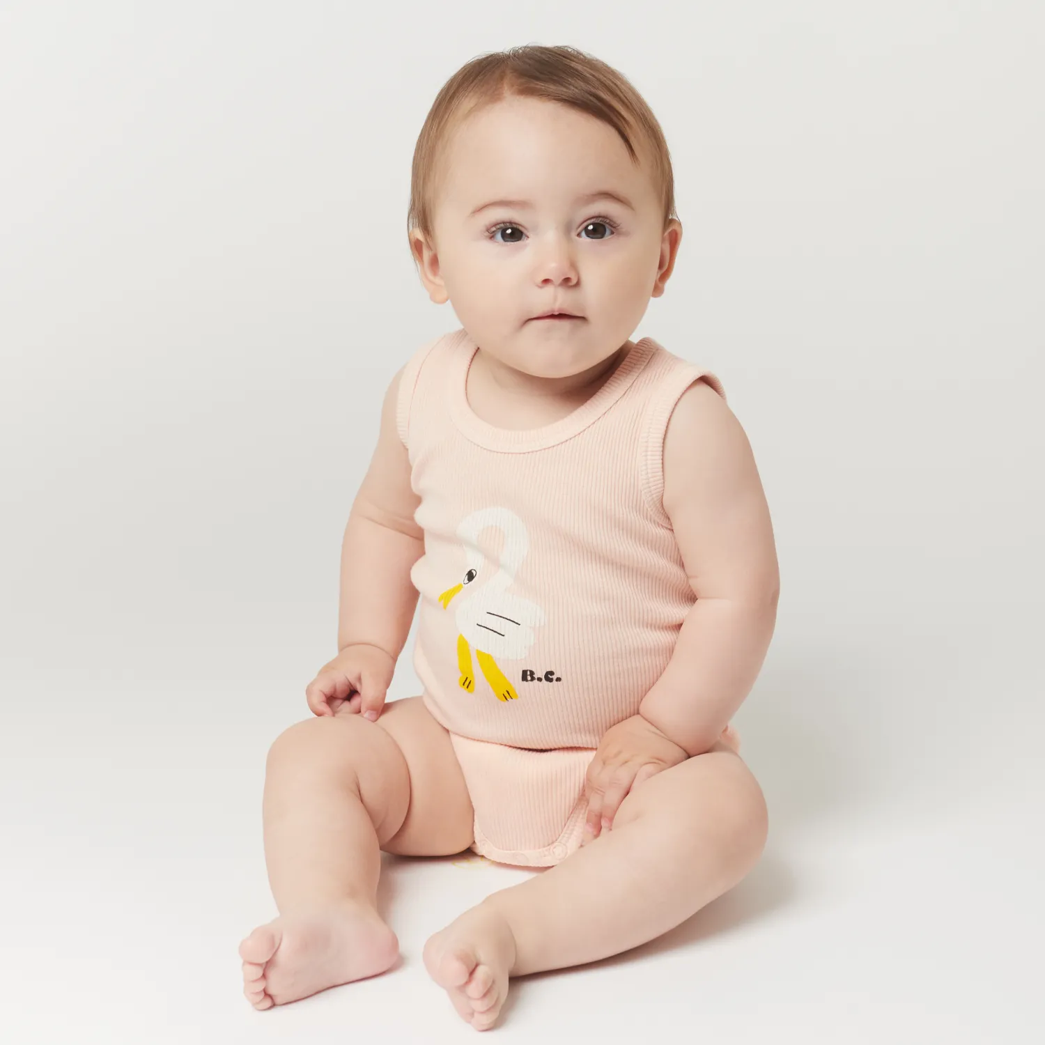 Bobo Choses T Shirts> Baby Pelican Sleeveless Body