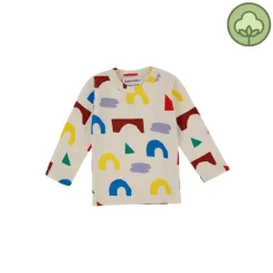 Bobo Choses Long Sleeve T Shirts> Baby Playfull All Over Big Long Sleeve T Shirt