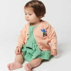 Bobo Choses Sweatshirts> Baby Sea Flower Buttoned Sweatshirt