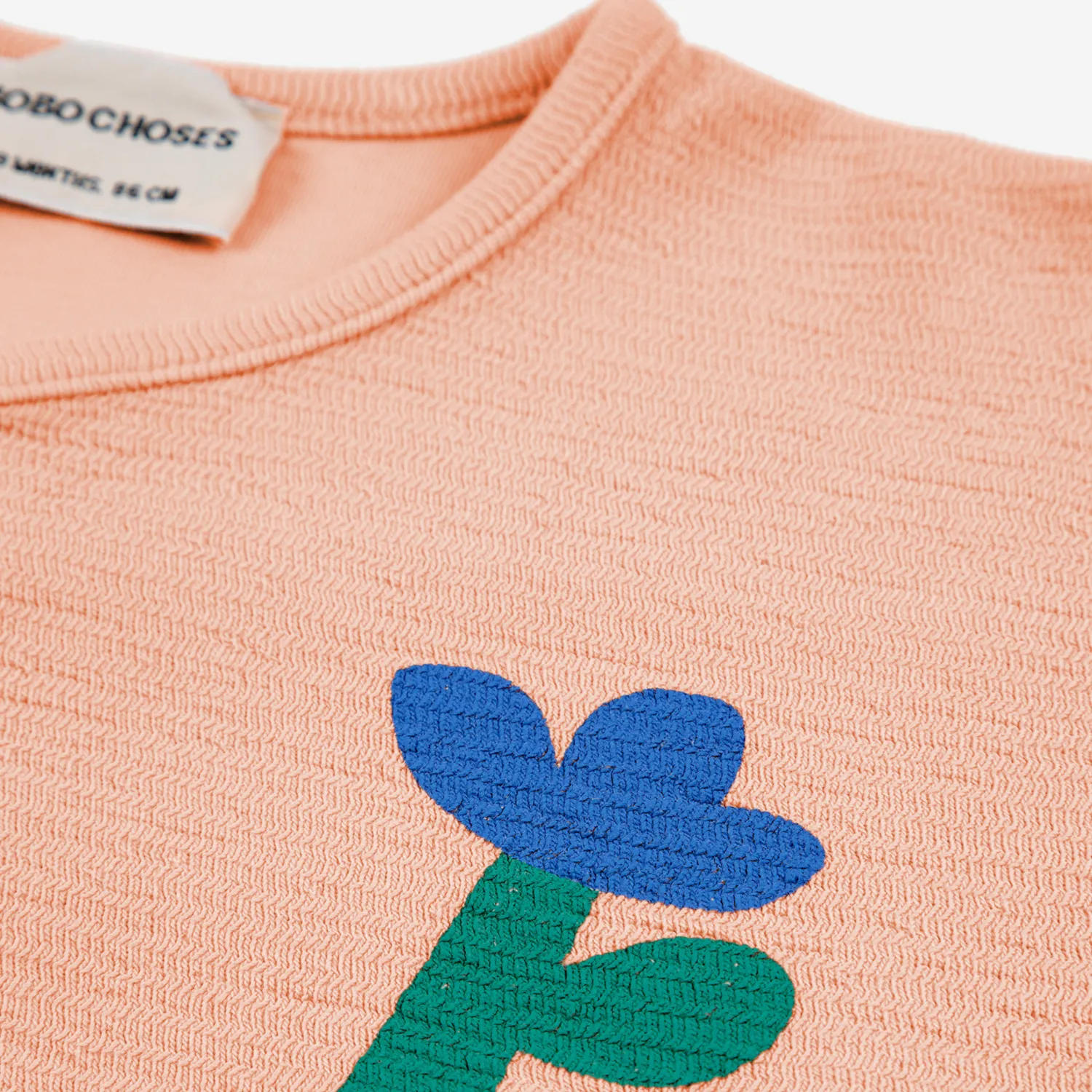 Bobo Choses Sweatshirts> Baby Sea Flower Buttoned Sweatshirt