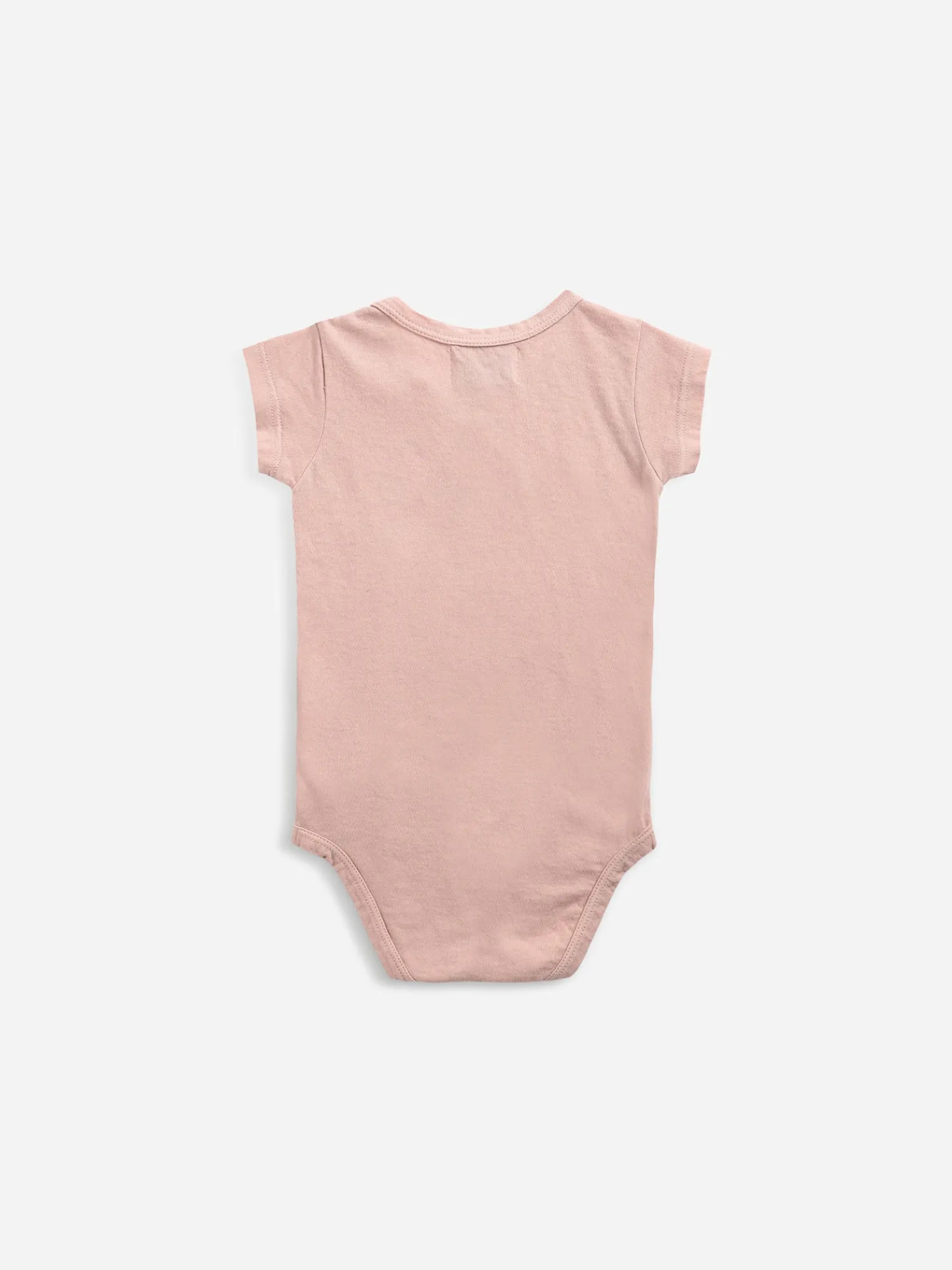 Bobo Choses Onesies> Baby Strawberry Short Sleeve Body