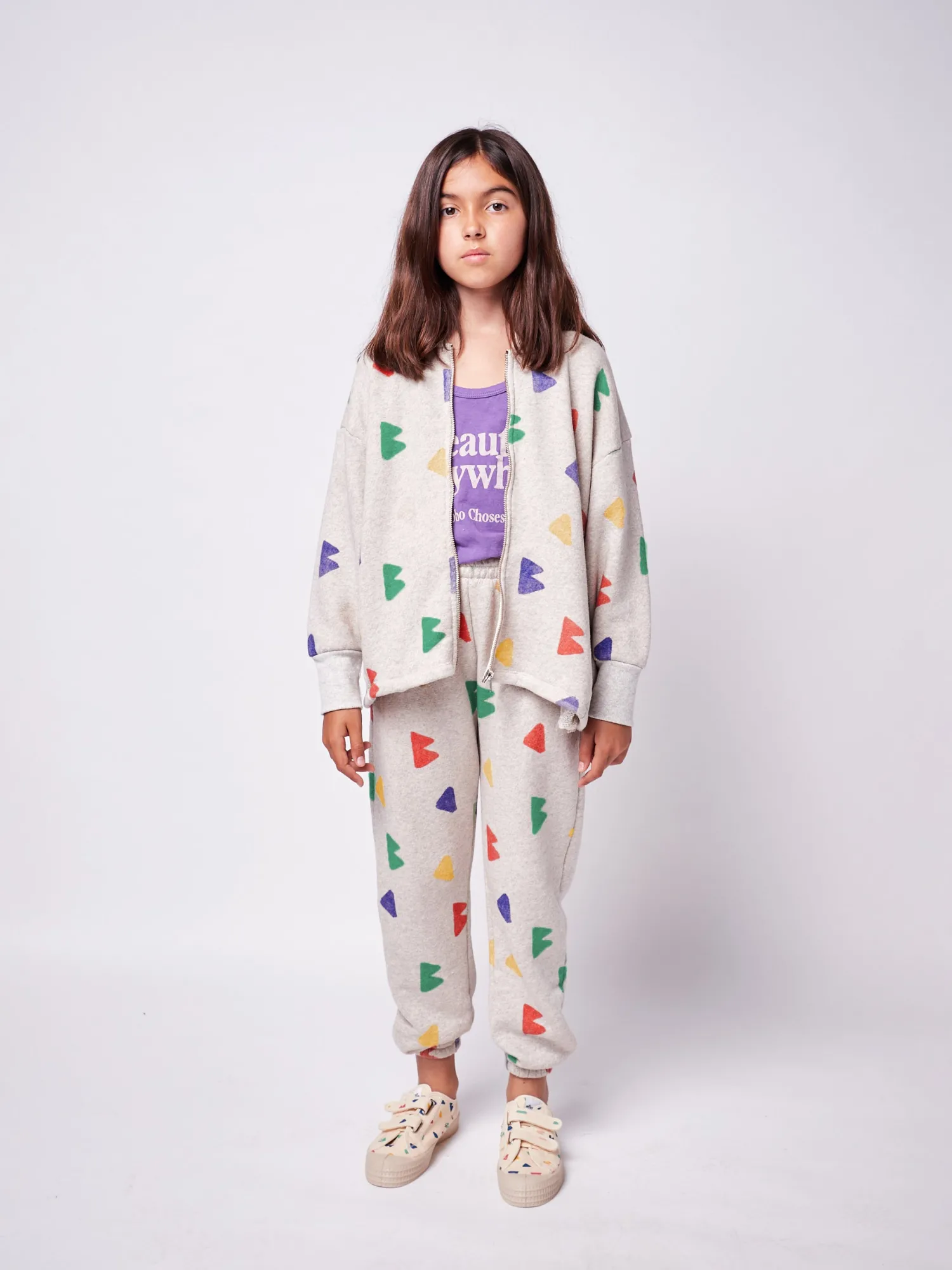 Bobo Choses Hoodies> B.C All Over Hooded Sweatshirt