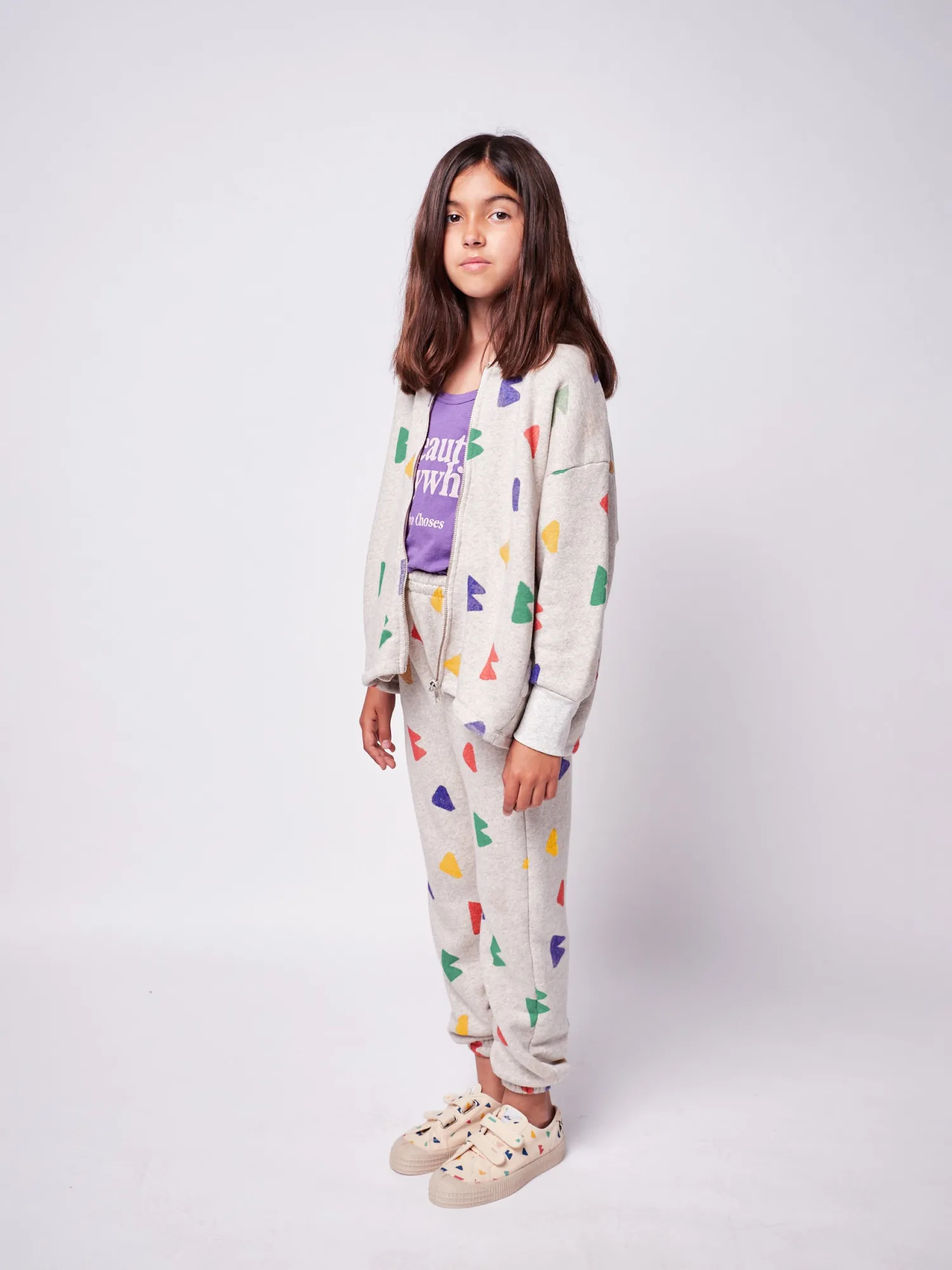 Bobo Choses Hoodies> B.C All Over Hooded Sweatshirt