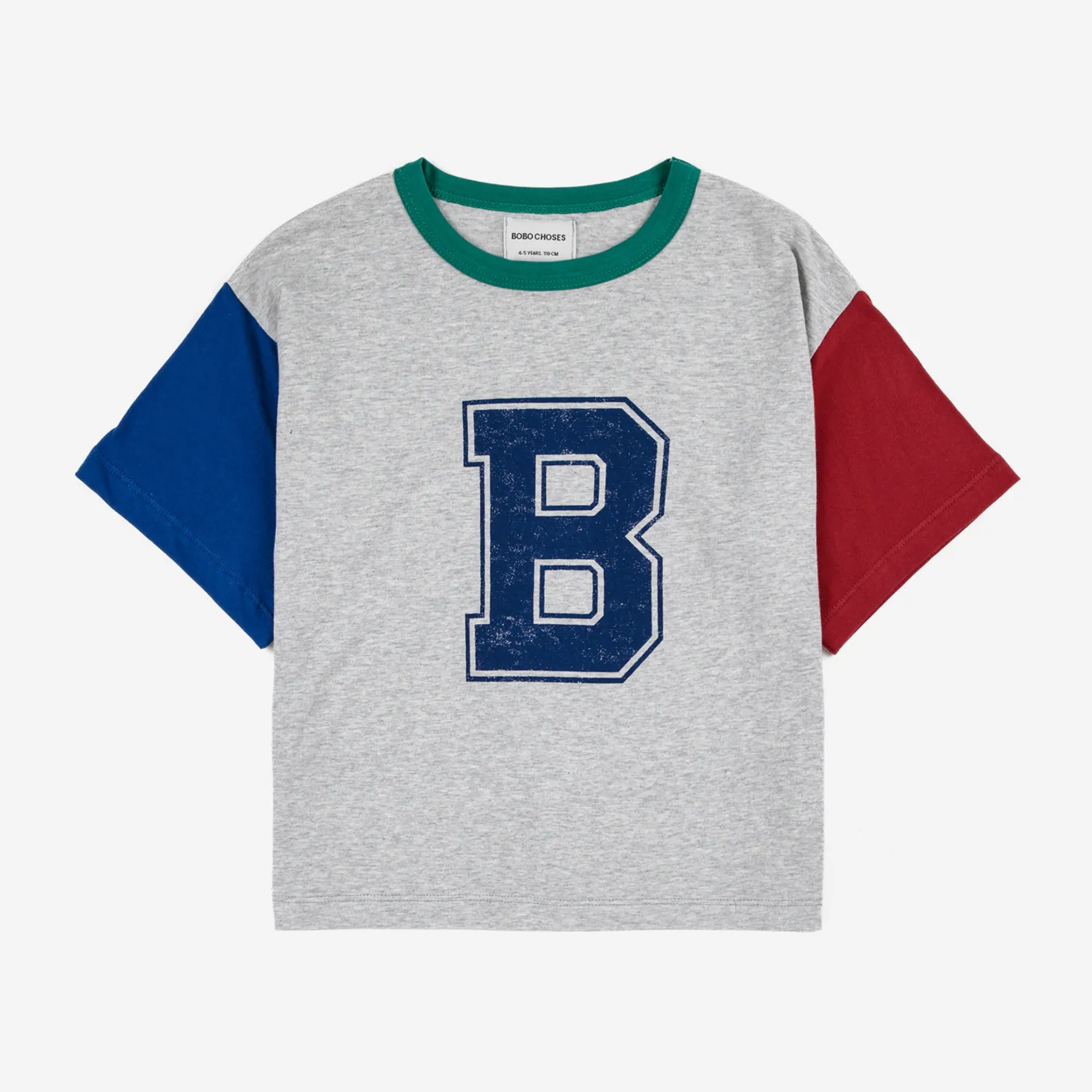 Bobo Choses Long Sleeve T Shirts> Big B Short Sleeve T Shirt