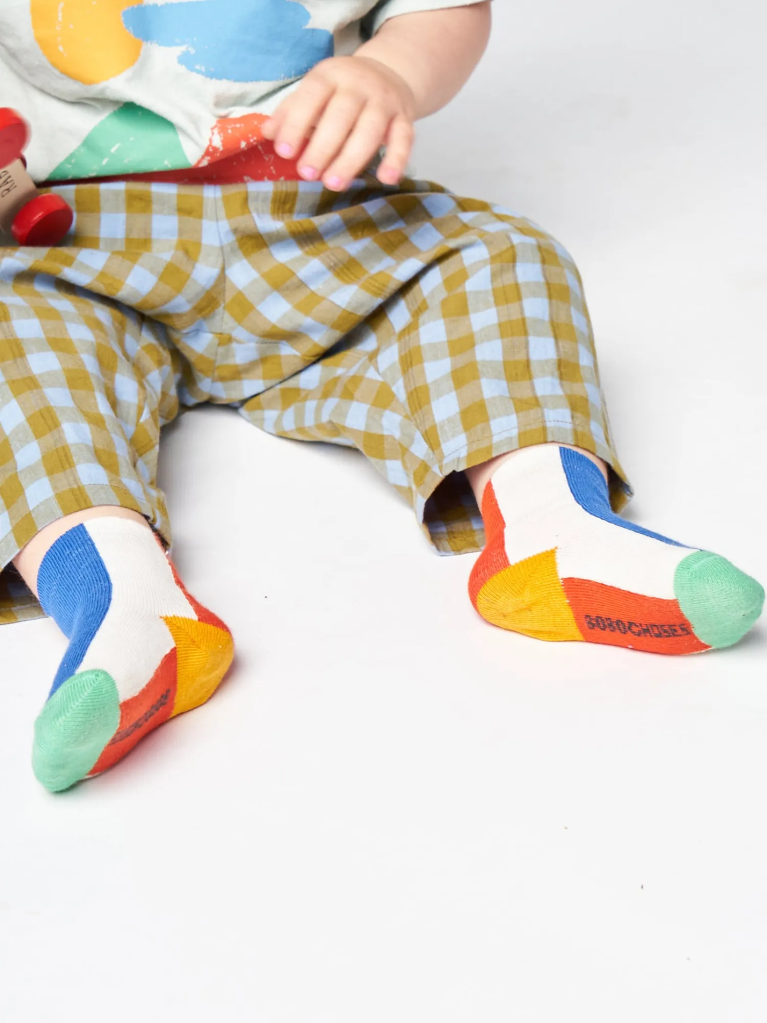 Bobo Choses Socks> Colors Stripes Baby Socks