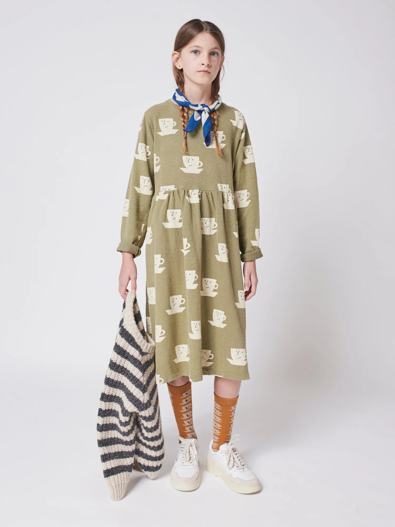 Bobo Choses Overalls & Jumpsuits> Cup Of Tea All Over Midi Dress