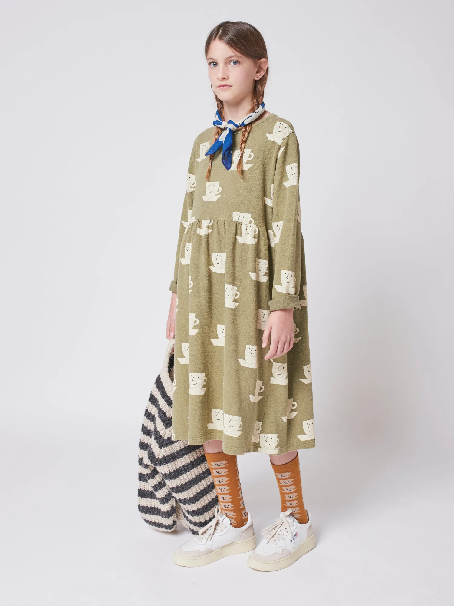 Bobo Choses Overalls & Jumpsuits> Cup Of Tea All Over Midi Dress