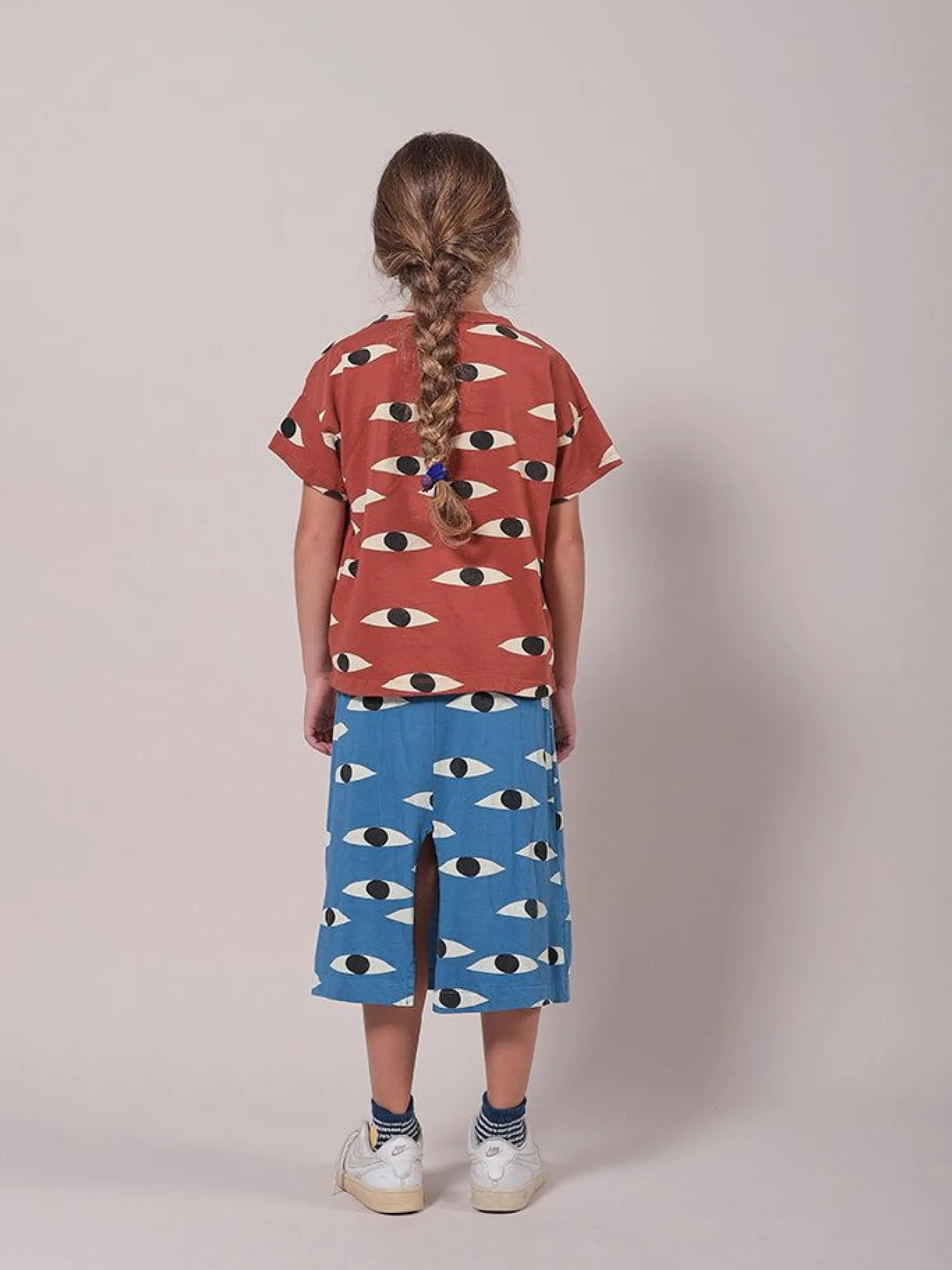 Bobo Choses Dresses> Eyes All Over Jersey Midi Skirt