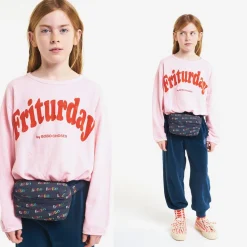 Bobo Choses Blouses> Friturday Red Long Sleeve T-Shirt