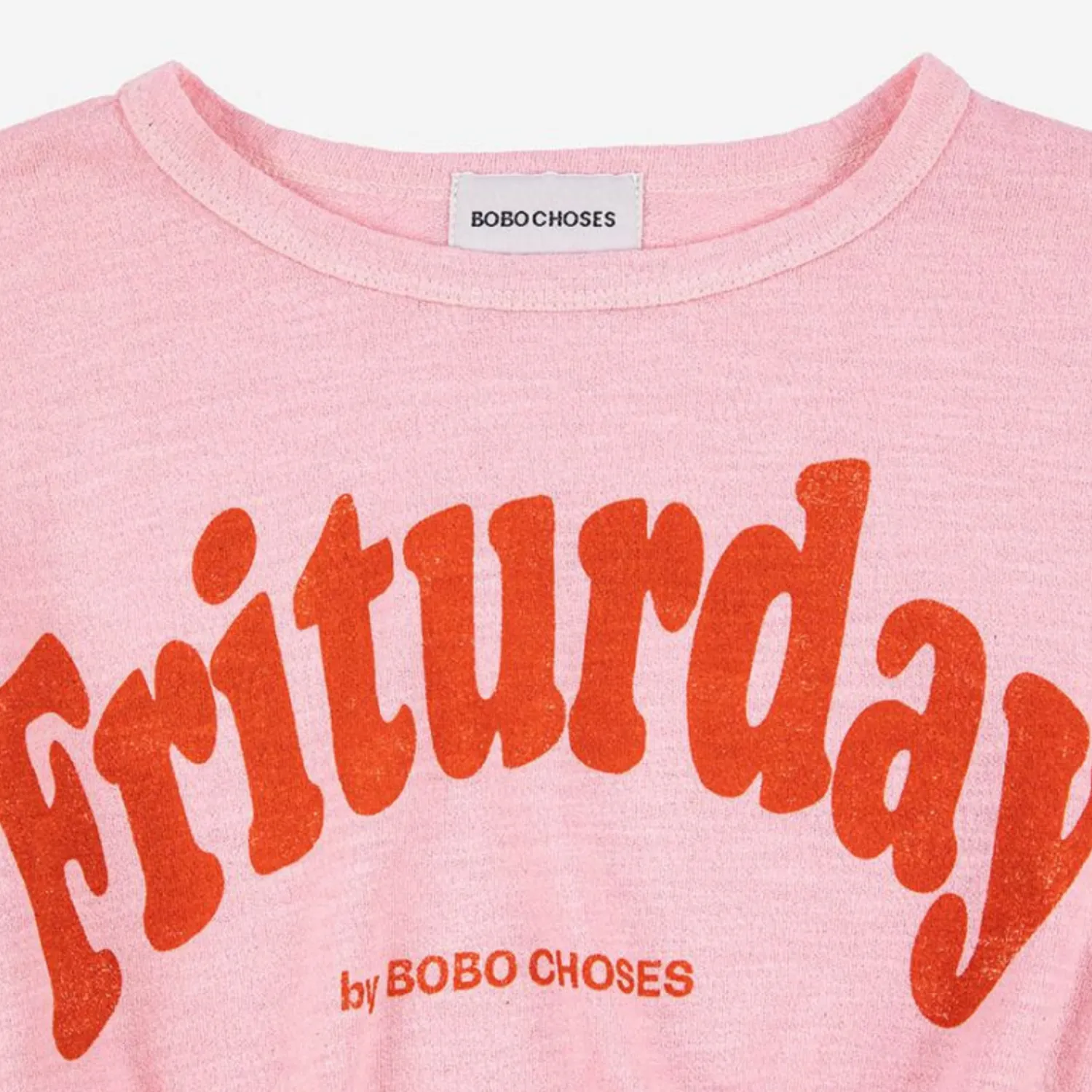 Bobo Choses Blouses> Friturday Red Long Sleeve T-Shirt