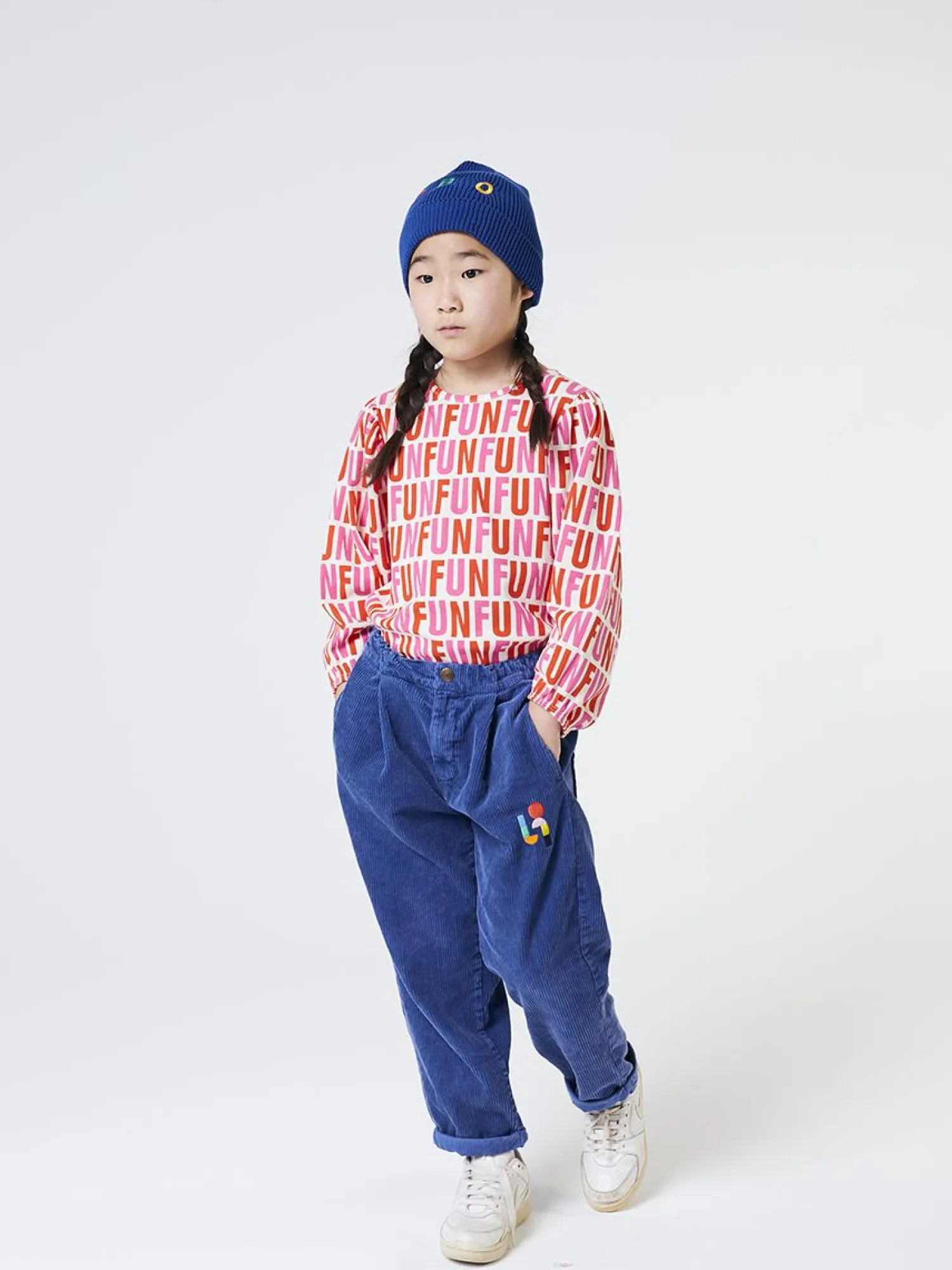 Bobo Choses Blouses> Fun Collection Fun Allover Girl T-Shirt