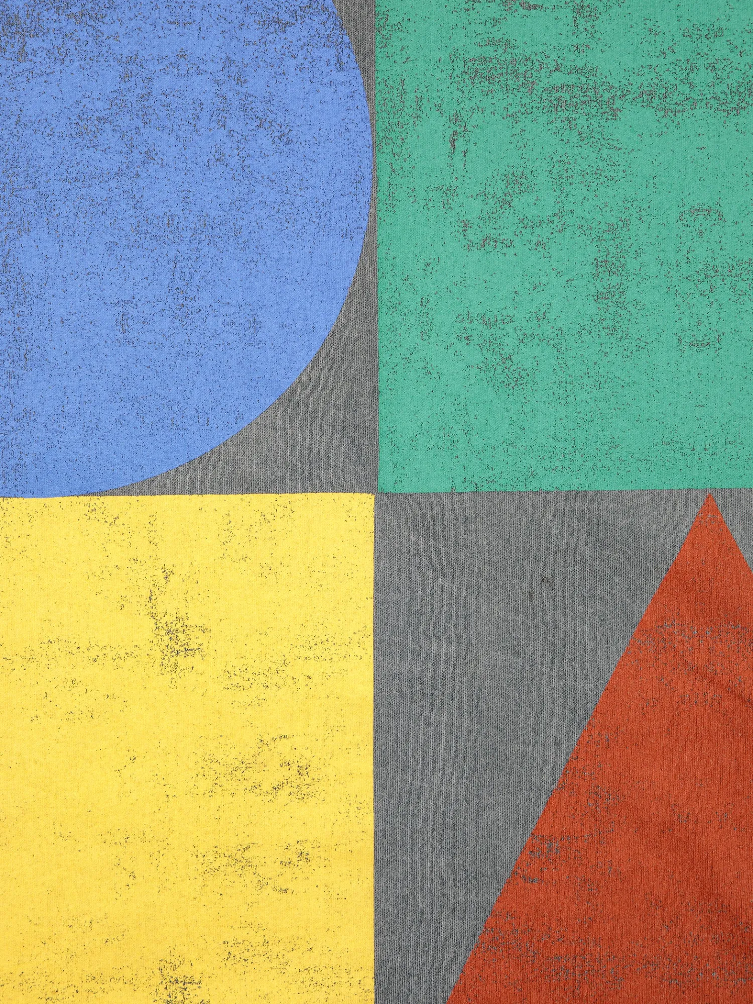 Bobo Choses Long Sleeve T Shirts> Geometric Color Block T-Shirt