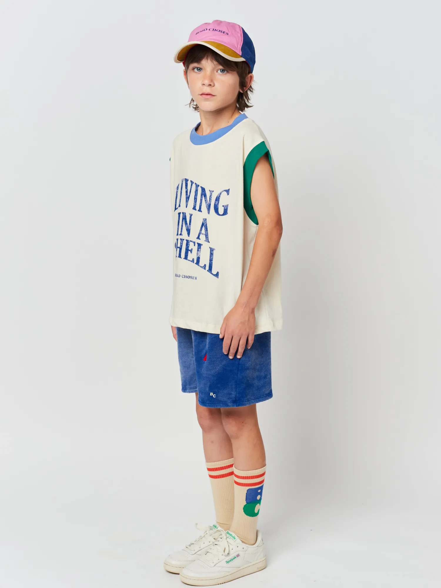 Bobo Choses Shorts> Geometric Shapes Bermuda Shorts