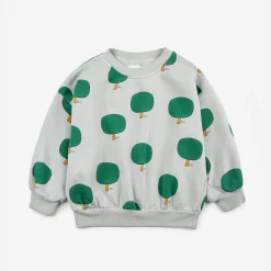 Bobo Choses Sweatshirts> Green Tree All Over Sweatshirt
