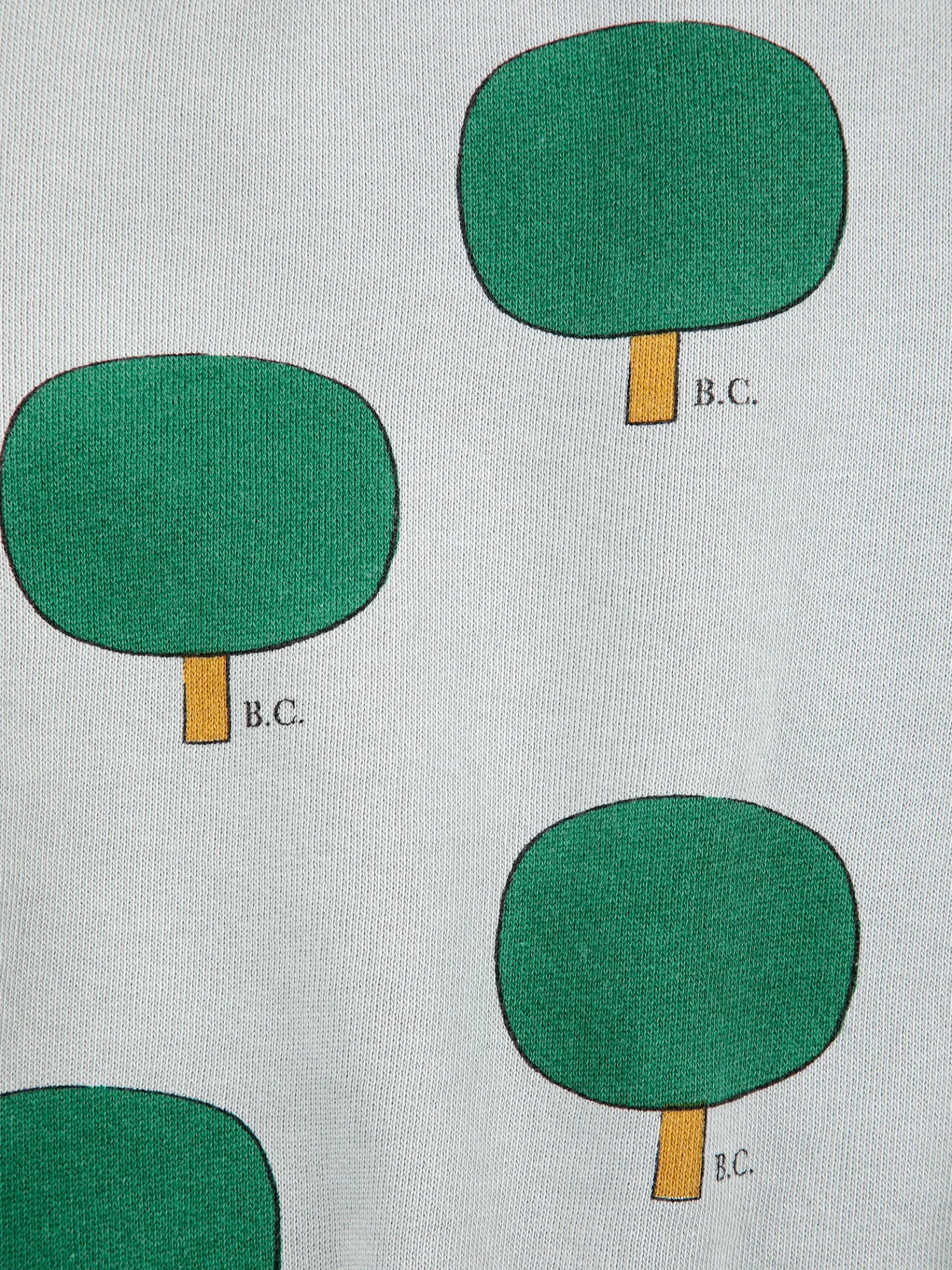 Bobo Choses Sweatshirts> Green Tree All Over Sweatshirt