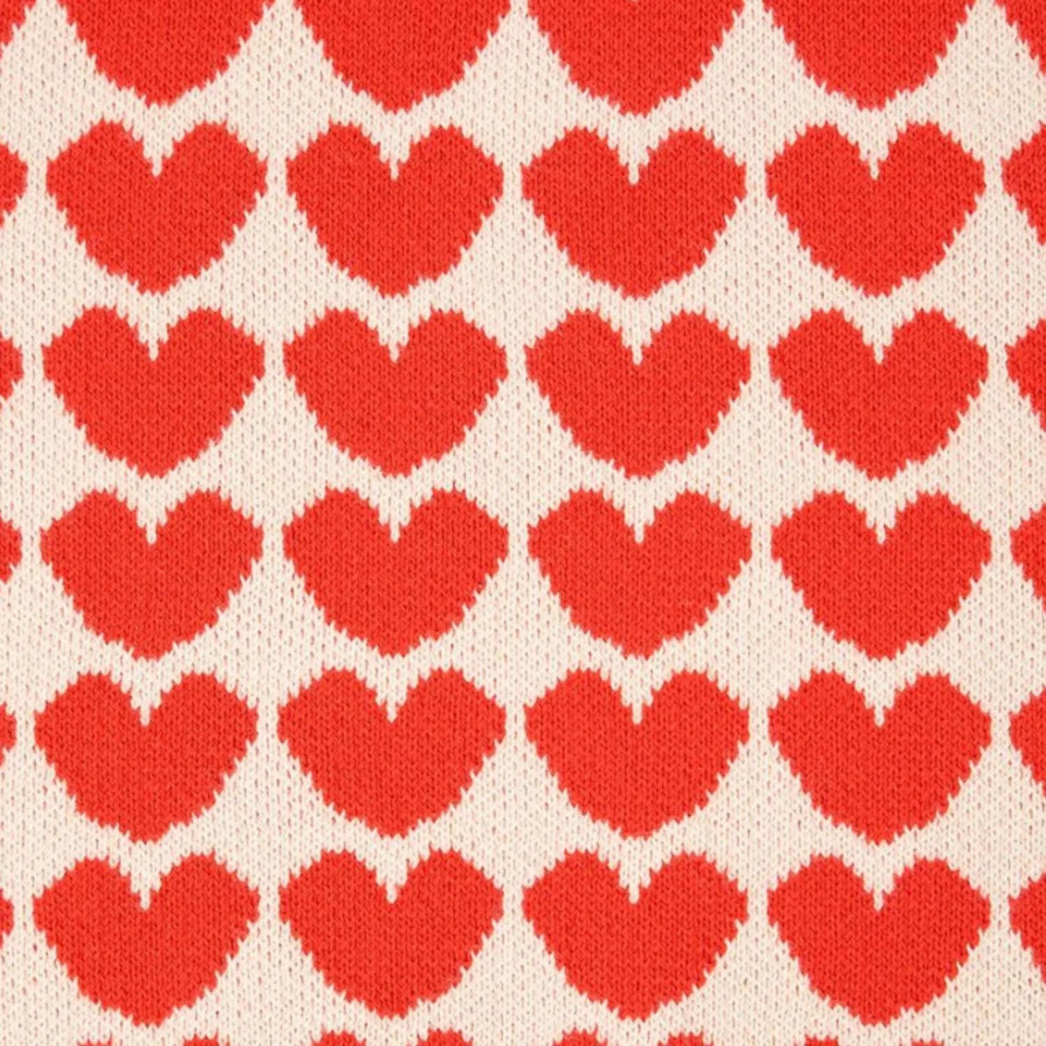 Bobo Choses Face Masks> Hearts Jacquard Jumper