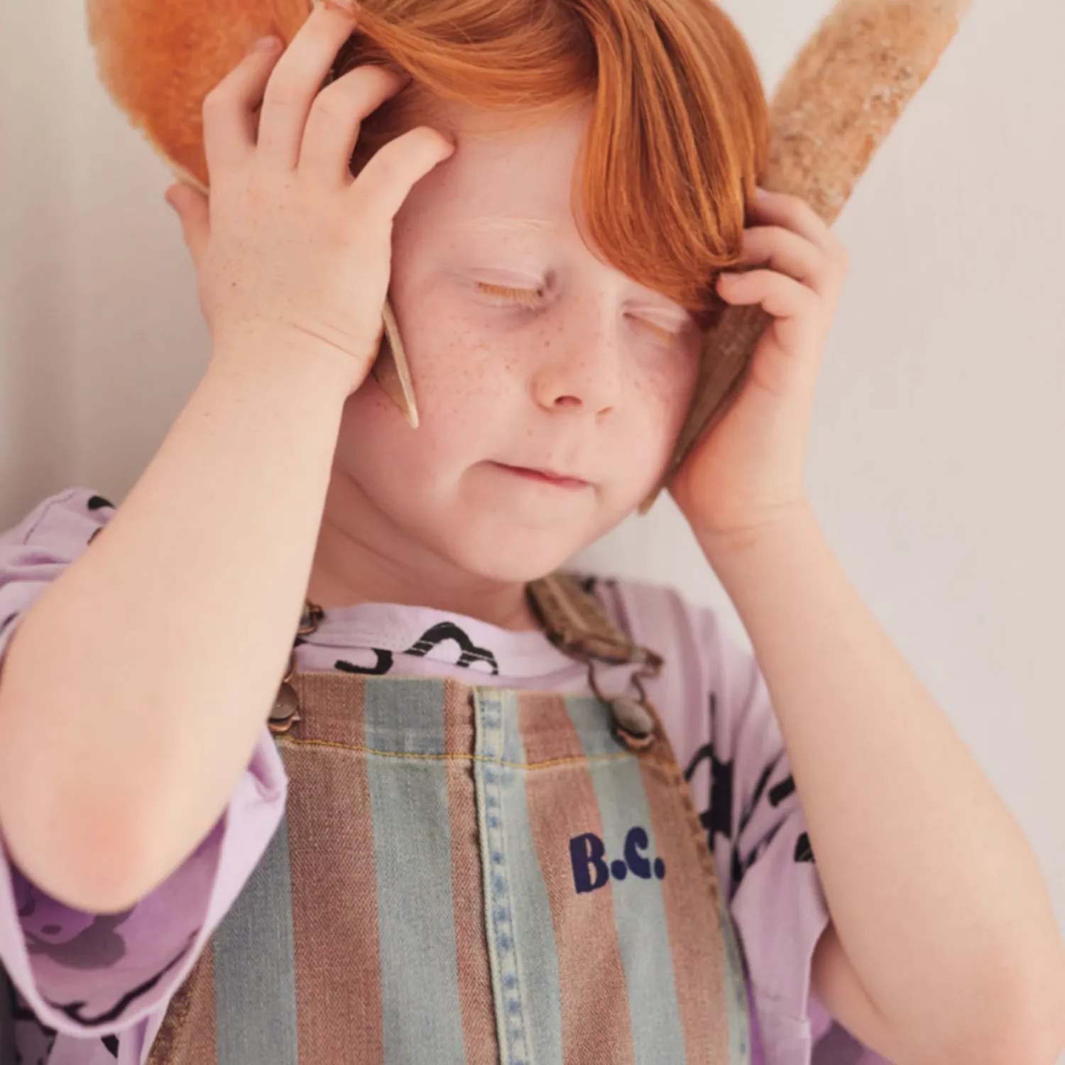 Bobo Choses Long Sleeve T Shirts> Mr Birdie All Over Short Sleeve T Shirt