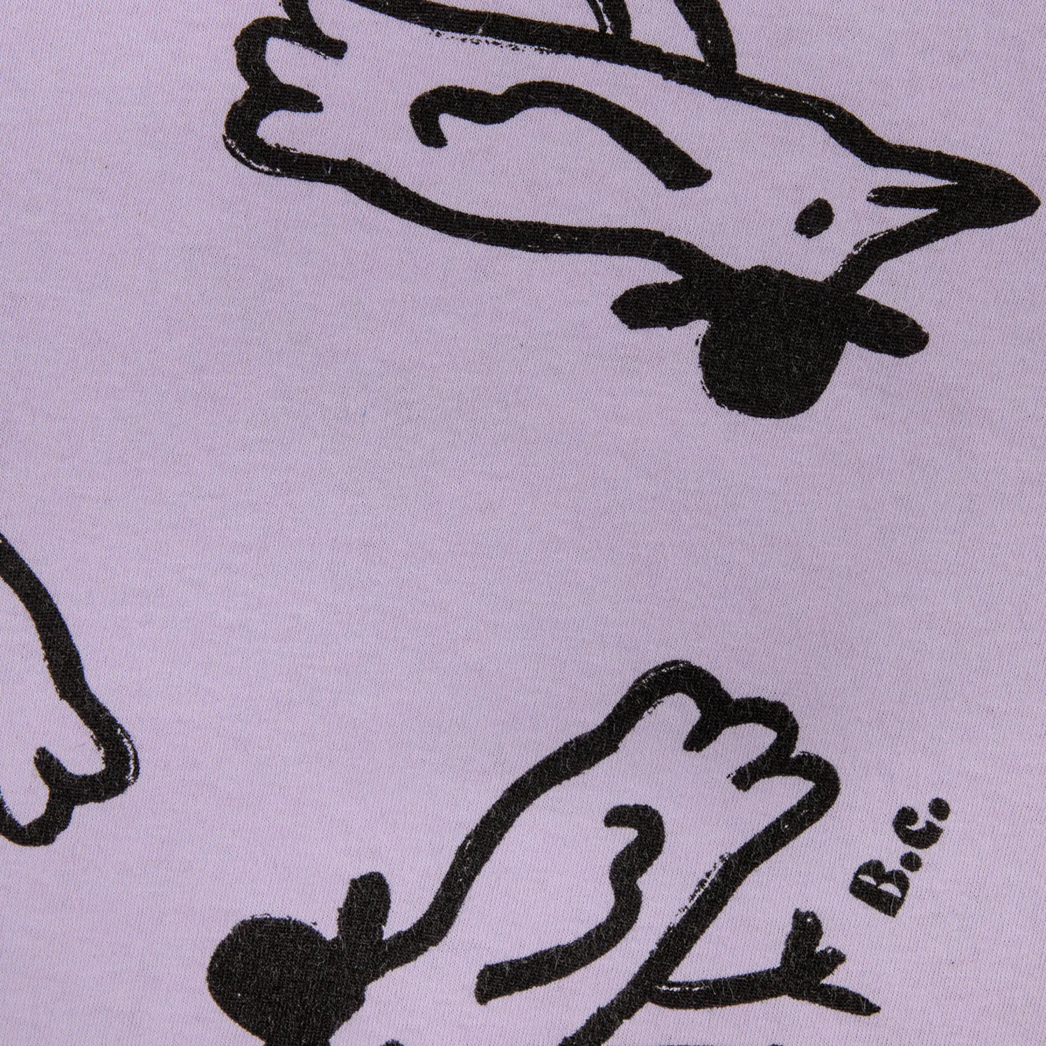 Bobo Choses Long Sleeve T Shirts> Mr Birdie All Over Short Sleeve T Shirt