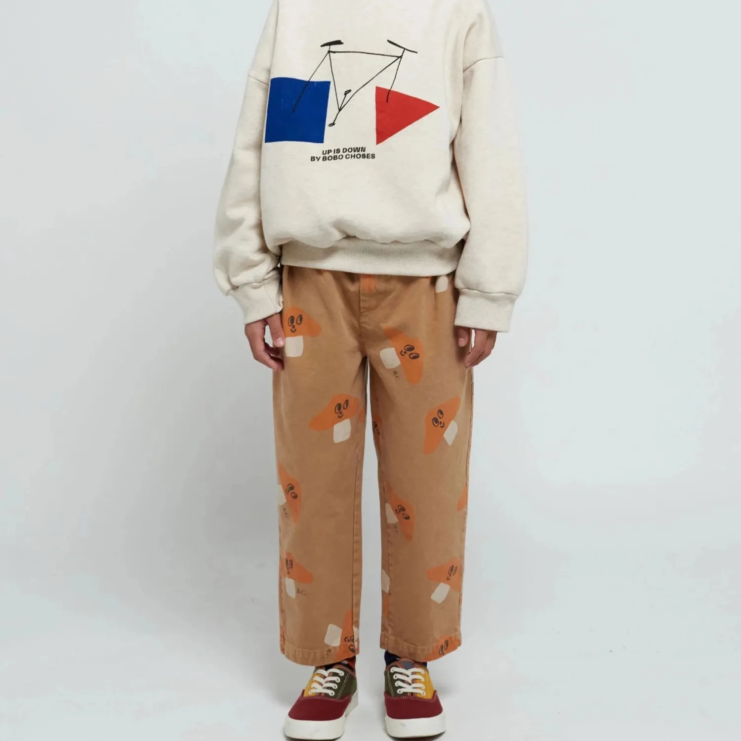 Bobo Choses Pants> Mr.Mushroom All Over Chino Pants