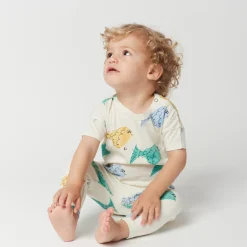 Bobo Choses T Shirts> Multicolor Fish All Over T Shirt