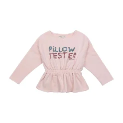 Bobo Choses Hoodies> Pillow Tester Girl Sweatshirt