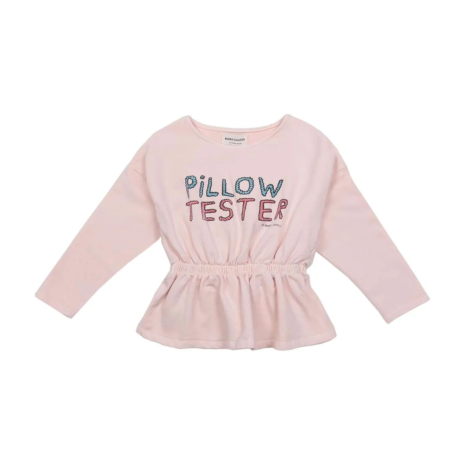 Bobo Choses Hoodies> Pillow Tester Girl Sweatshirt